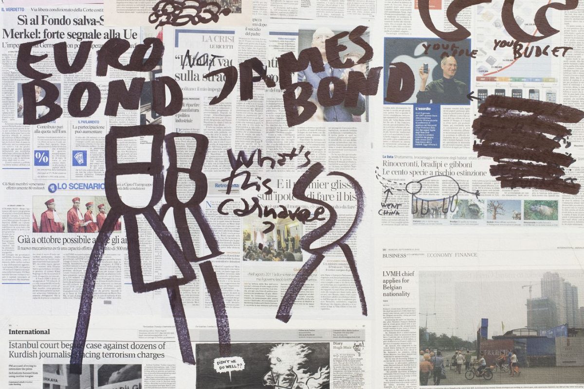 good news, bad news, no news, installation view, kaufmann repetto, milan, 2012