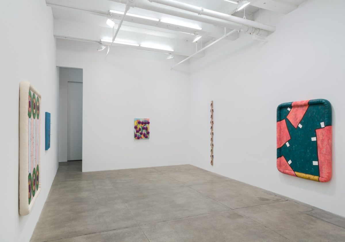 <i>hubris, pubis, scatis</i>, 2018</br>installation view, kaufmann repetto, new york