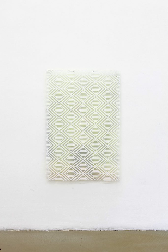 <i>making sense of all the dead people</i>, 2012</br>
layered cut-outs color paper</br>67 x 45 cm