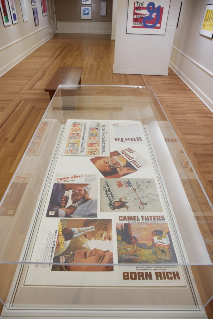 <i>Corita Kent: Spiritual Pop</i>, 2016
</br> 
installation view, Portland Art Museum, portland>