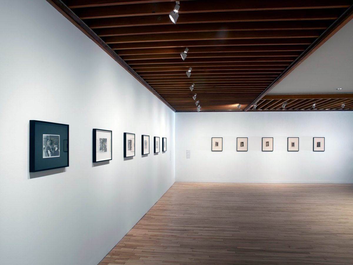 <I>John stezaker</I>, 2017-18 
</br>
installation view, whitworth art gallery, manchester>