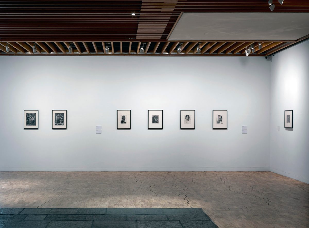 <I>John stezaker</I>, 2017-18 
</br>
installation view, whitworth art gallery, manchester>