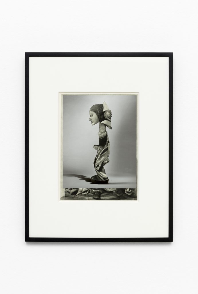 <i>untitled (africa) VI</i>,  2016
</br>
collage, 30,4 x 22,1 cm / 11.9 x 8.7 in

>