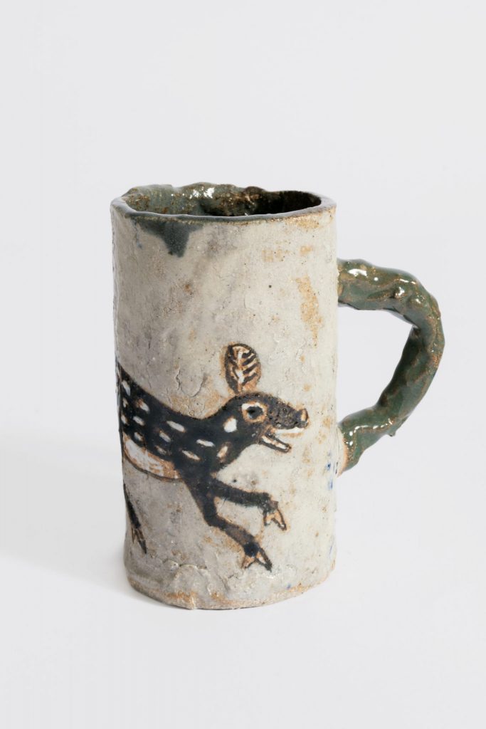 untitled, 2014
ceramic, glaze 4.75 × 4 × 2.63 inches