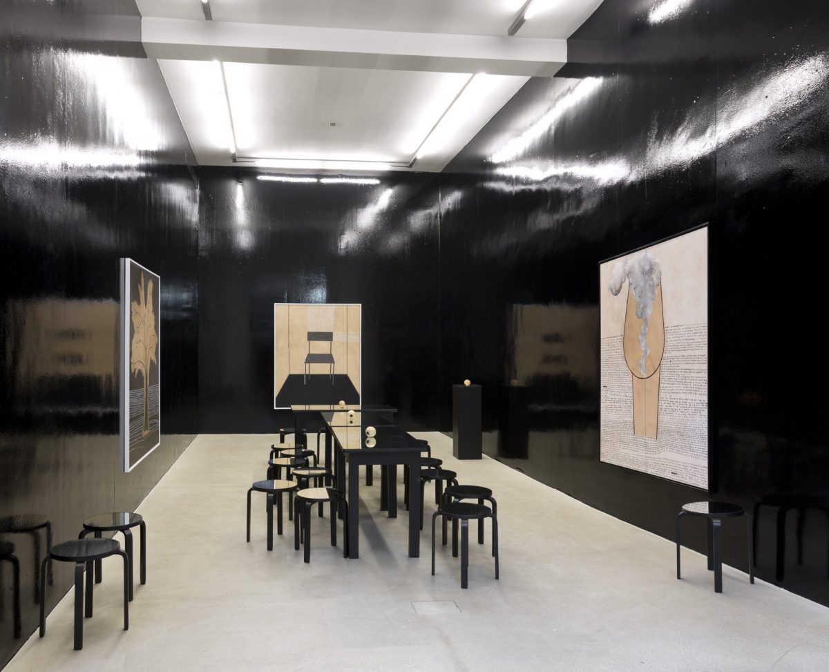 the pink noise diaries, installation view, kaufmann repetto, milan, 2013