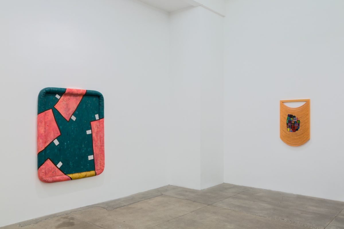 <i>hubris, pubis, scatis</i>, 2018</br>installation view, kaufmann repetto, new york