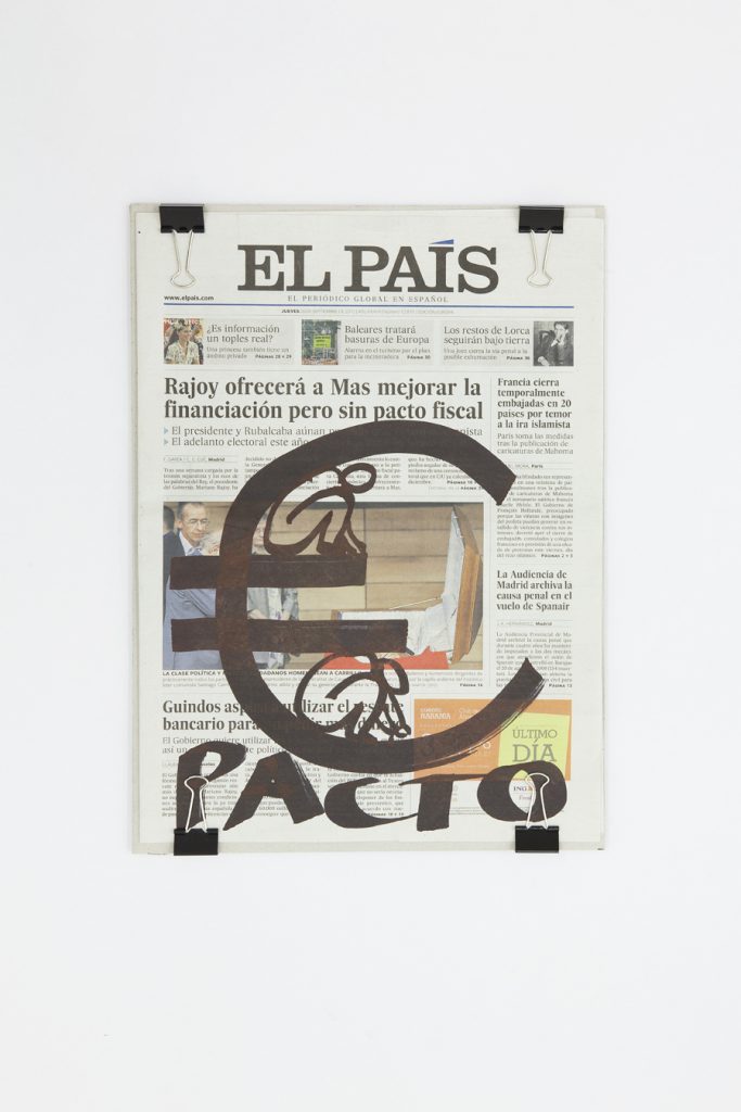 good news, bad news, no news, installation view, kaufmann repetto, milan, 2012