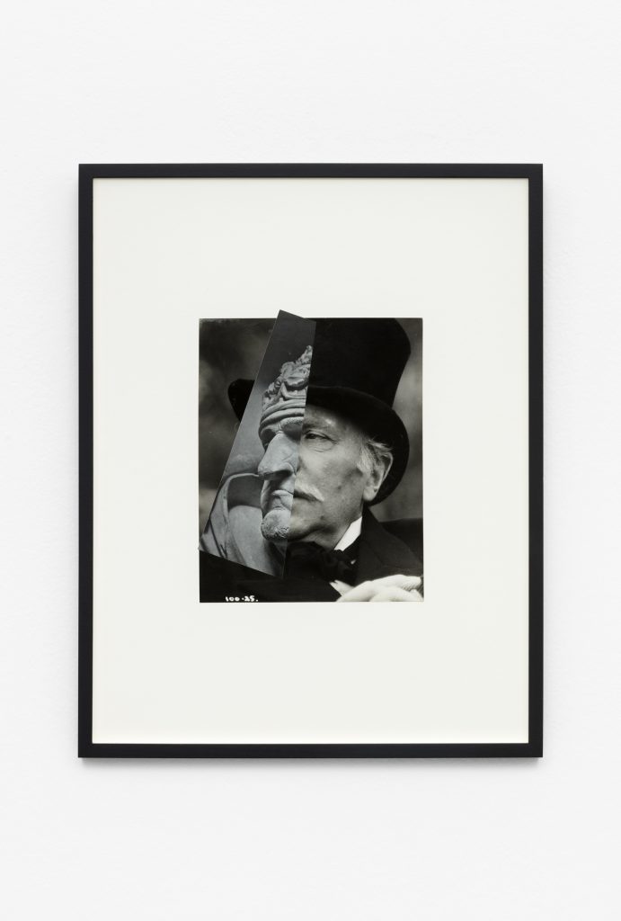 <i>sovereign I</I>, 2017
</br>
collage, 26,5 x 20,2 cm / 10.4 x 7.9 in
>
