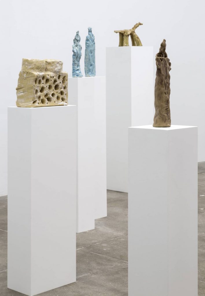 <i>simone fattal</i>, 2017</br>installation view, kaufmann repetto, new york