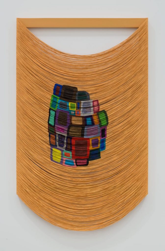 <i>untitled</i>, 2018</br>
oil on canvas</br>91.4 x 55.9 x 3.8 cm / 36 x 22 x 1.5 in