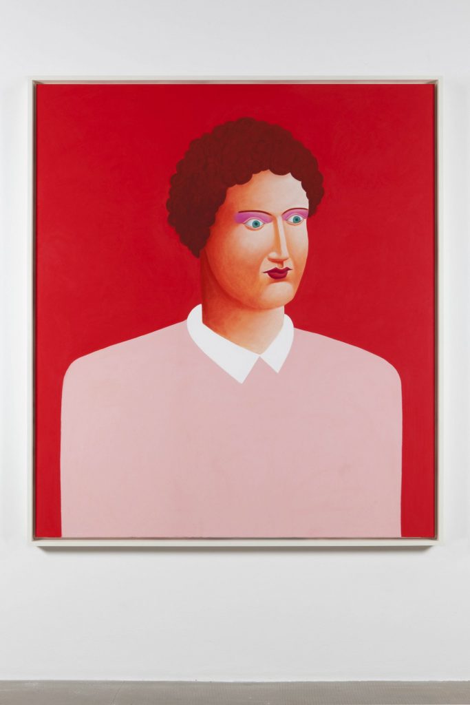 nicolas party, portrait, 2015
pastel on canvas, 170 x 150 cm