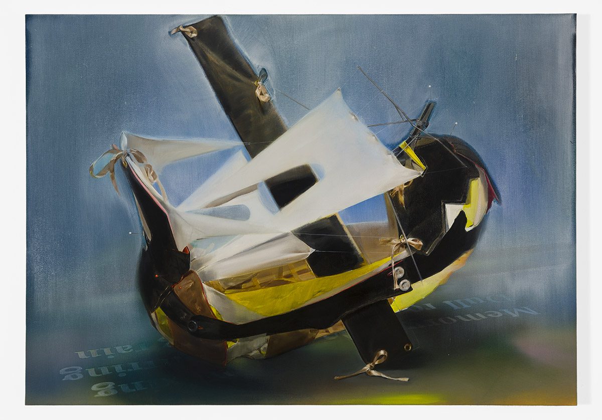 <i>untitled</i>, 2013</br>
oil on canvas</br>120 x 87 cm