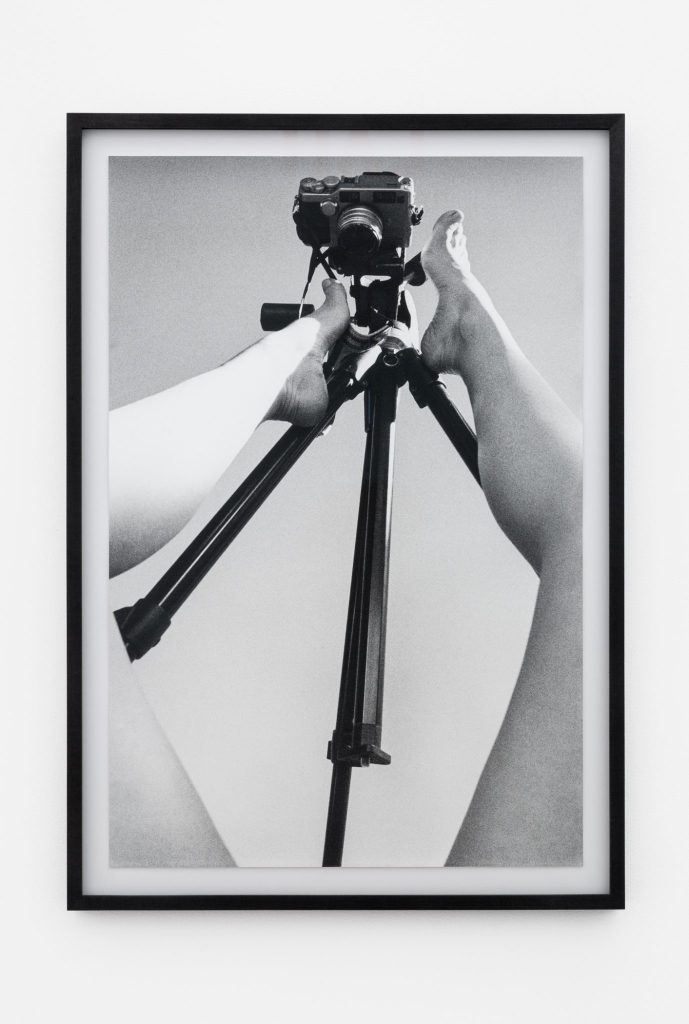 <i>legs</i>, 2016</br>
silver gelatin print</br>24 x 16 inches / 61 x 40.6 cm