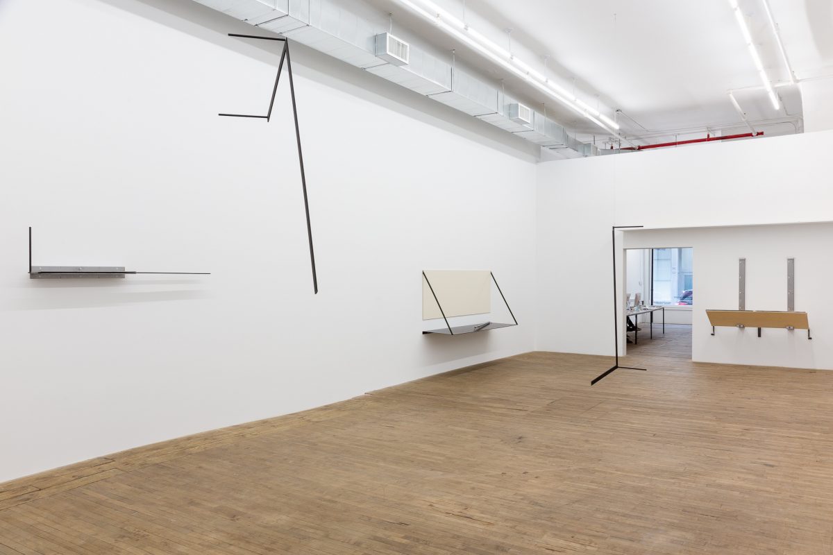 <i>Notes on light and sound of objects</I>, 2020
</br>
installation view, kaufmann repetto, New York