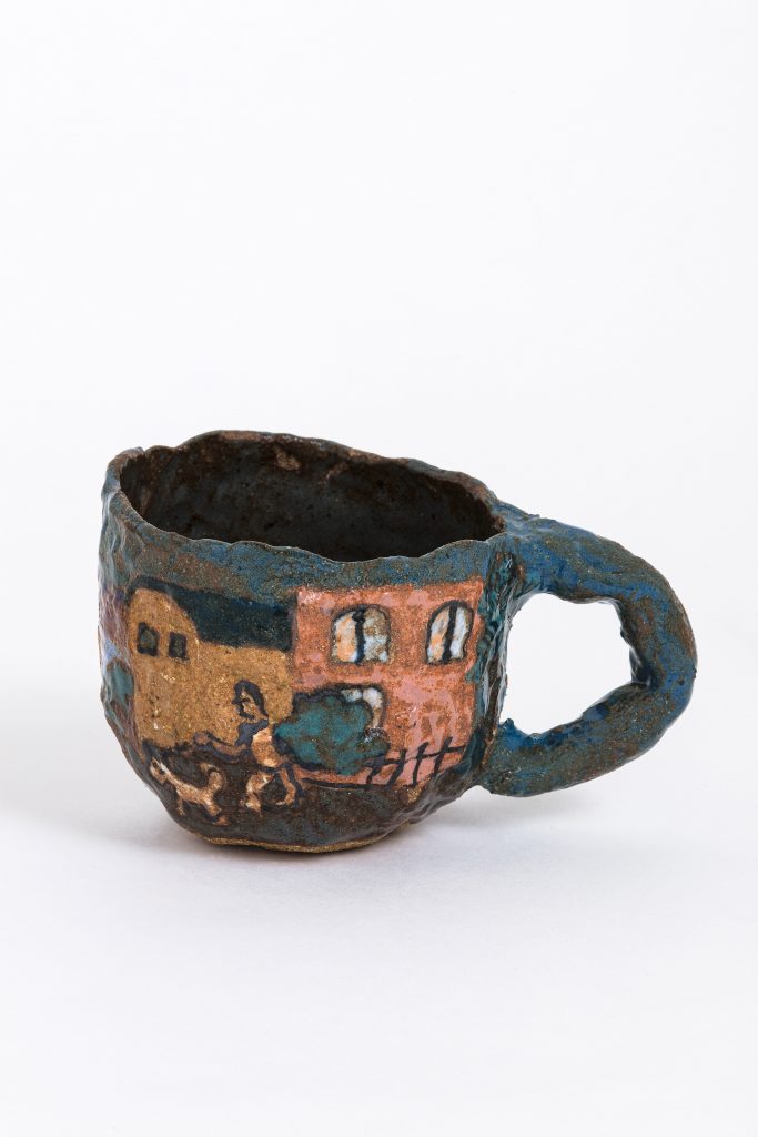 Magdalena Suarez Frimkess, <i>untitled</i>, 2014
</br>
glazed ceramic, 7,6 x 10,1 x 7,6 cm / 3 x 4 x 3 in