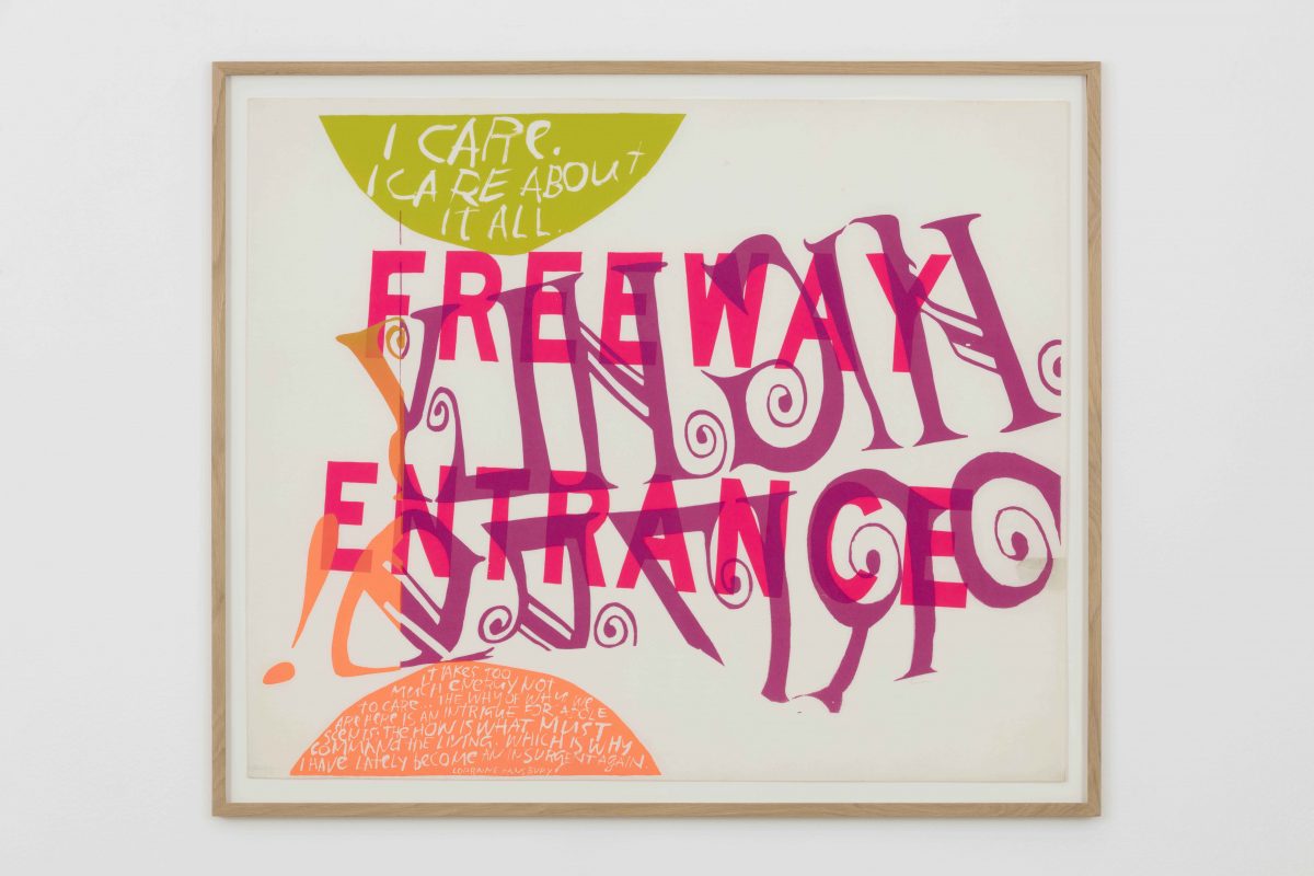 <i>highly prized</i>, 1967
</br>
screenprint, 75,5 x 91,4 cm / 29.7 x 36 in>
