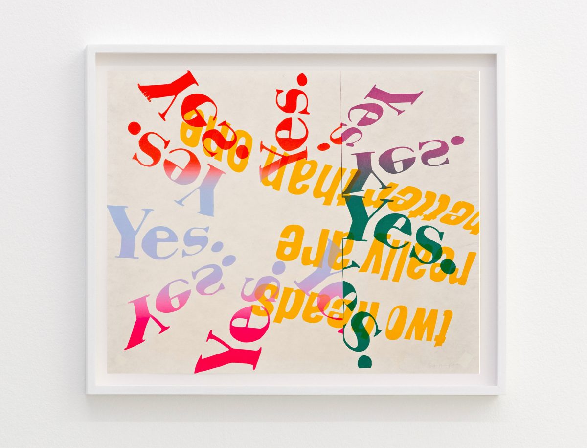 <i>daisy</i>, 1966
</br>
screenprint</br>
72,3 x 88,9 cm / 28.5 x 35 in>