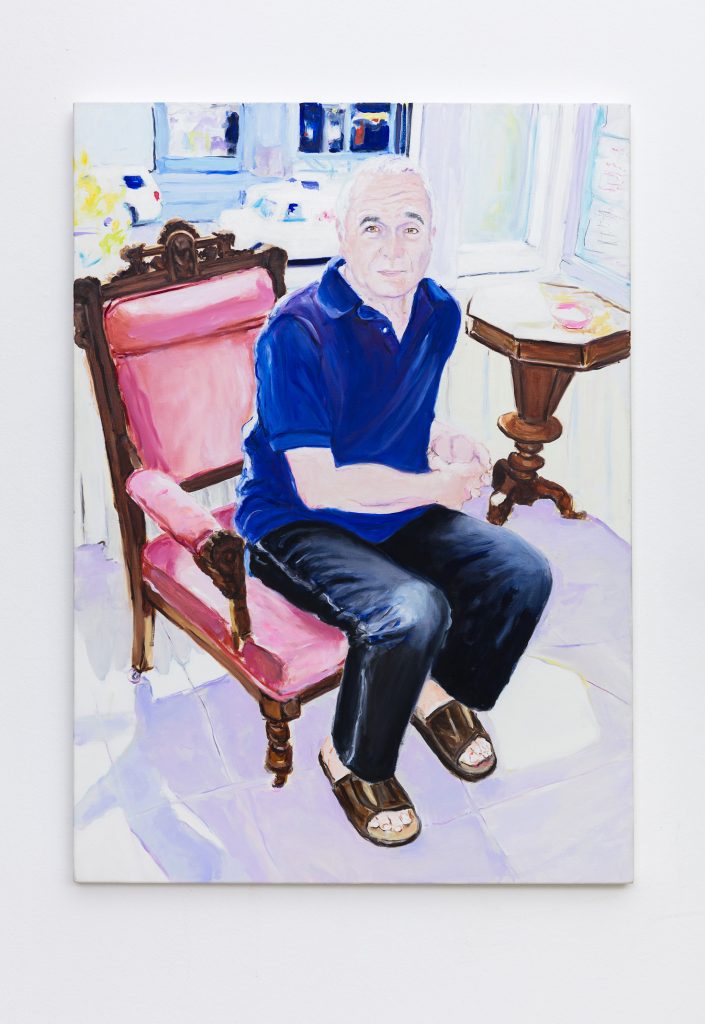 <i>john, 222 bowery</i>, 2012
</br>
oil on linen, 106,7 x 76,2 cm / 42 x 30 in
