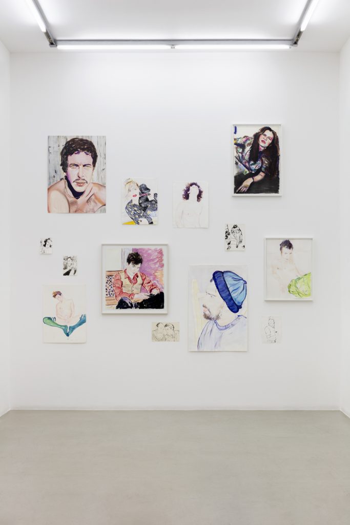 <i>muses</i>, 2019-20
</br>
installation view, kaufmann repetto, milan