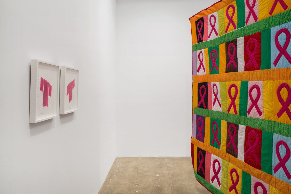 <i>Women are very good at crying and they should be getting paid for it</I>, 2018
</br>
installation view, kaufmann repetto, New York