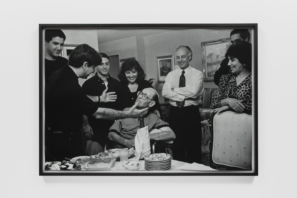 <I>Chetrit Family</I>, 1995/2020
</br>
silver gelatin print, 83,8 x 121,9 x 4 cm / 33 x 48 x 1.6 in