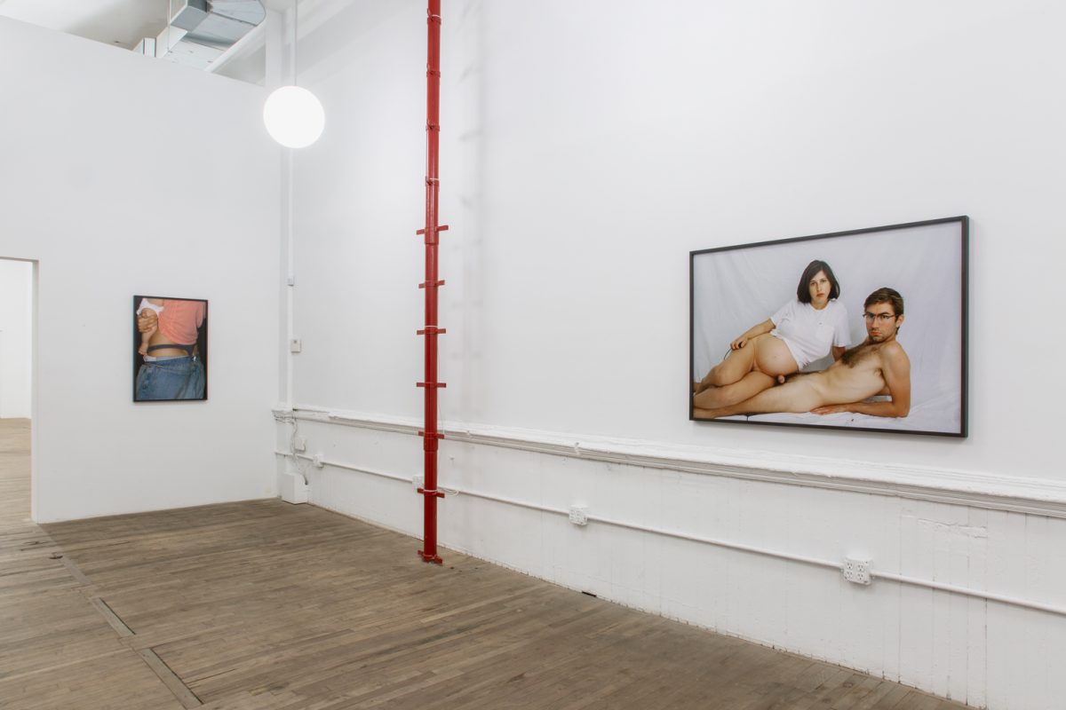 <I>joke</I>, 2020
</br>
installation view, kaufmann repetto, new york