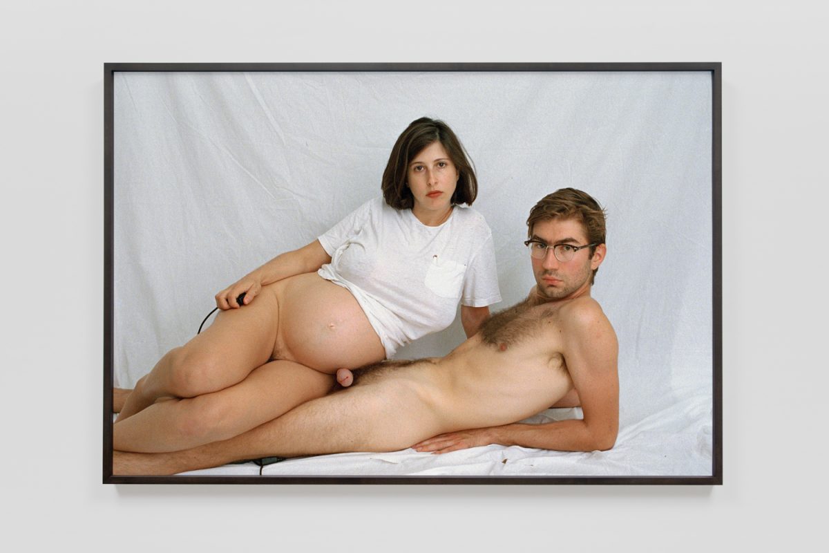<I>seated portrait</I>, 2019
</br>
inkjet print, 86,4 x 126,5 x 4 cm / 34 x 49.8 x 1.6 in