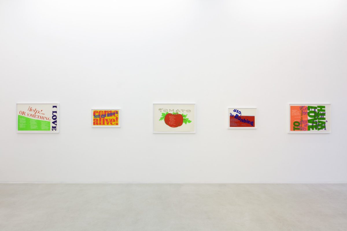 <I>to the everyday miracle</I>, 2021
</br>
installation view, kaufmann repetto, milan