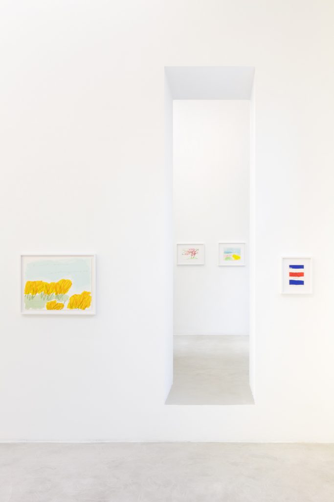 <I>to the everyday miracle</I>, 2021
</br>
installation view, kaufmann repetto, milan