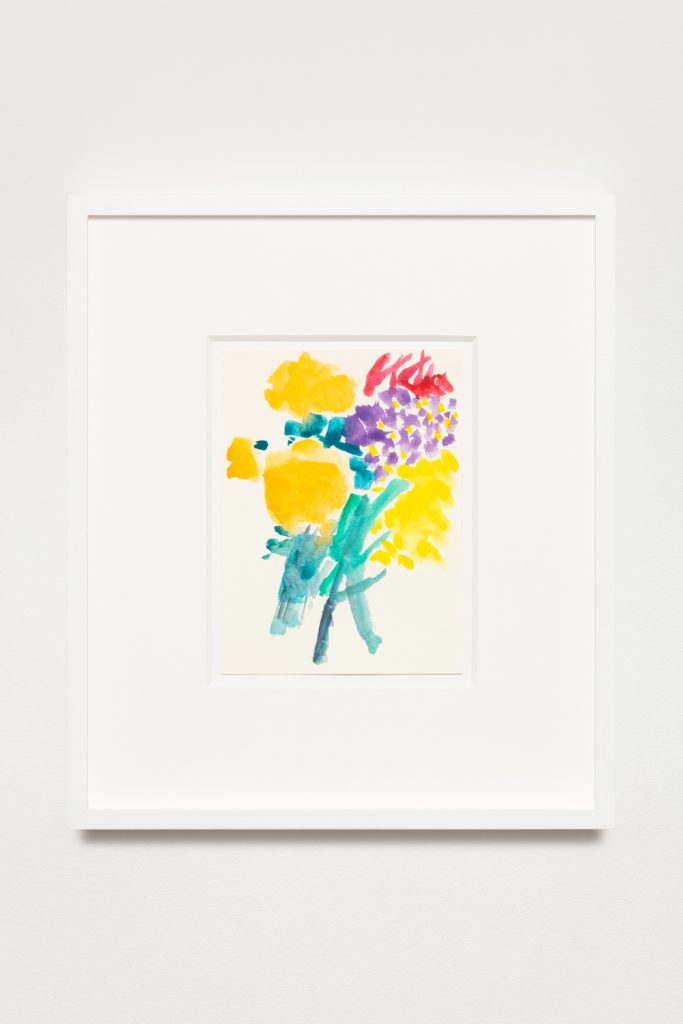 <I>untitled</I>, 1982
</br>
watercolor on paper</br>
39,5 x 34 x 4 cm / 15.5 x 13.3 x 1.5 in (framed)