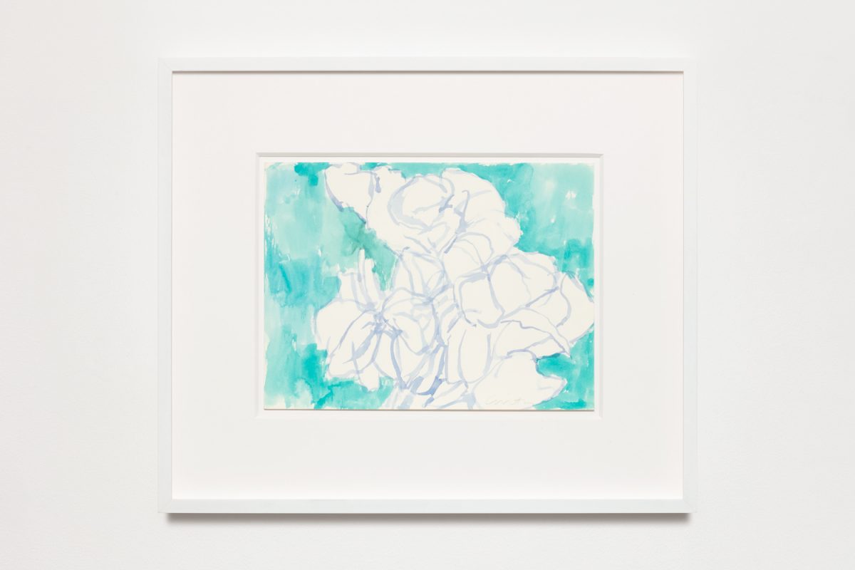<I>untitled</I>, 1985
</br>
watercolor on paper</br>
42 x 49,5 x 4 cm / 16.5 x 19.4 x 1.5 in (framed)