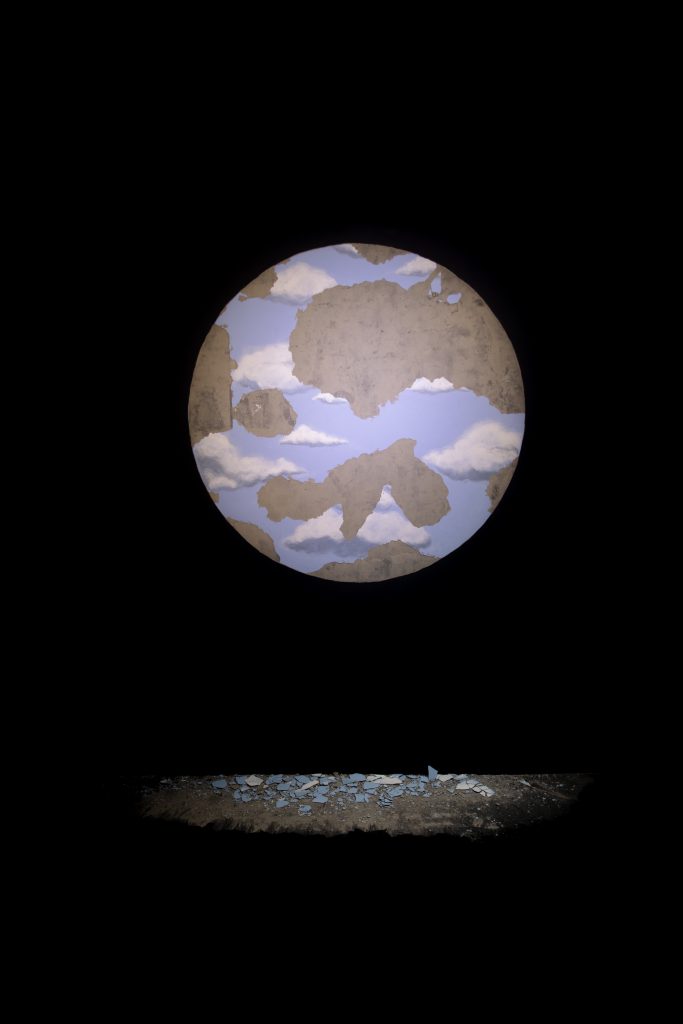 <i>the sun and the set</i>, 2020
</br> installation view, BPS22, Charleroi 