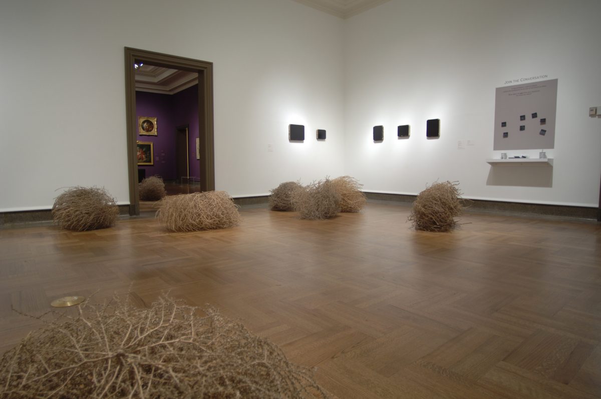 <I>currents</i>, 2012
</br> installation view, Columbus museum of art, Ohio