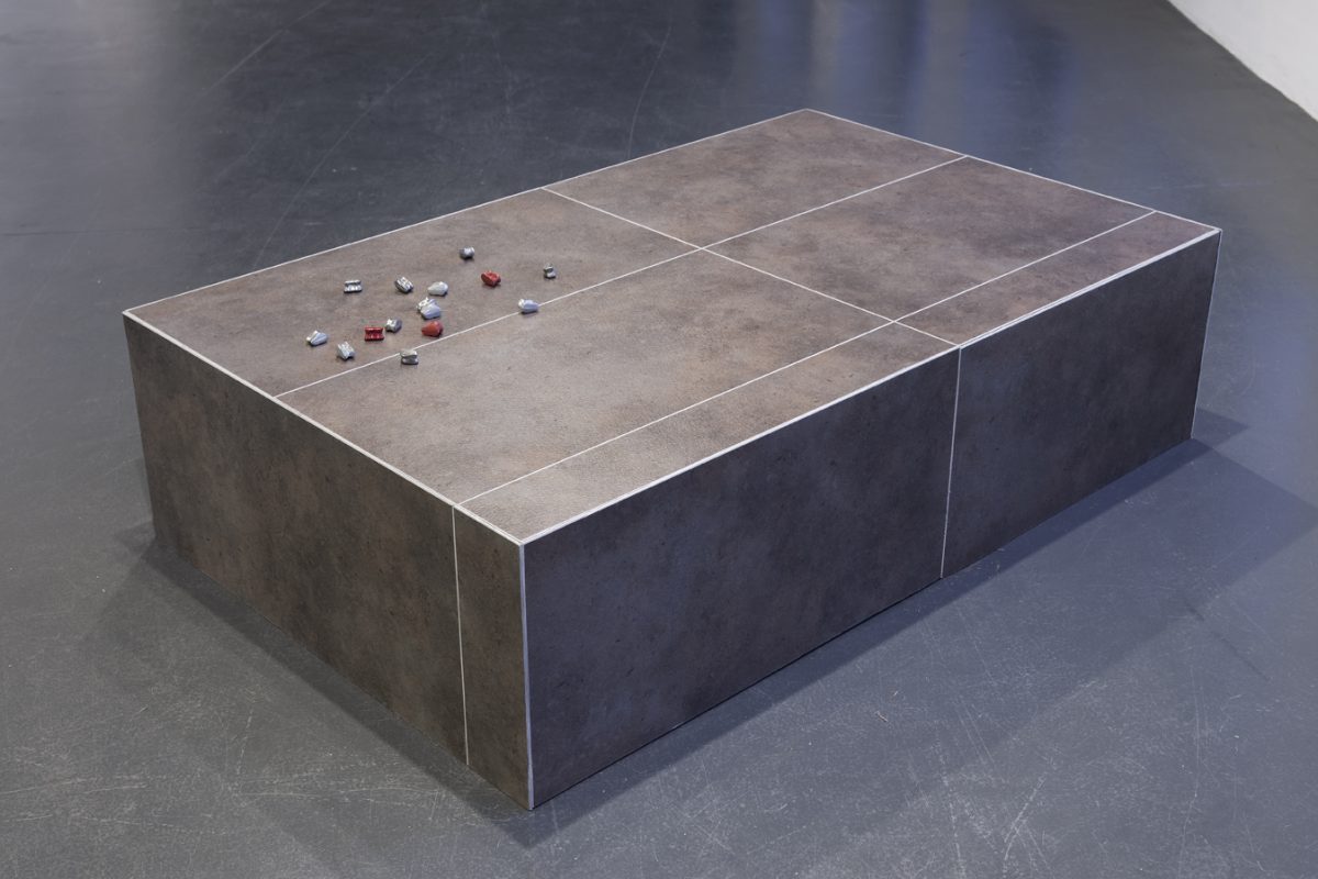<I>Le rappel des oiseaux</i>, 2011
</br> installation view, GAMec, Bergamo