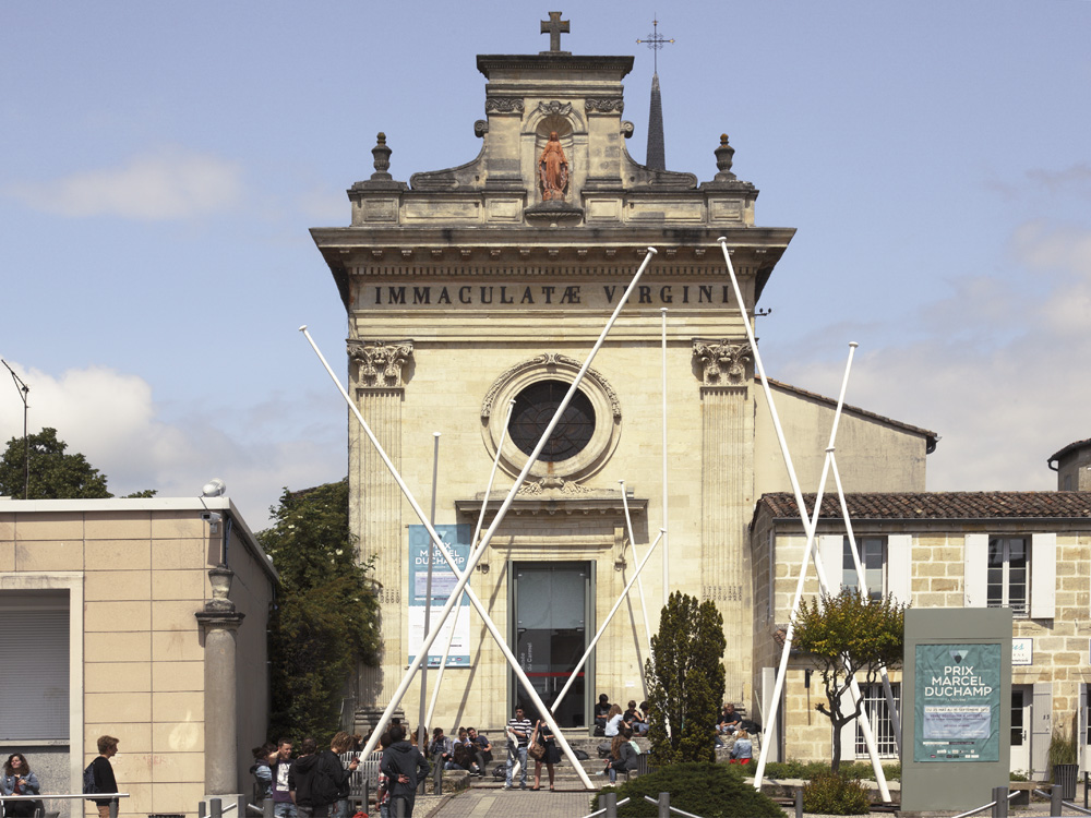 <I>marcel duchamp prize exhibition</i>, 2013
</br> installation view, musée des beaux arts de libourne, france