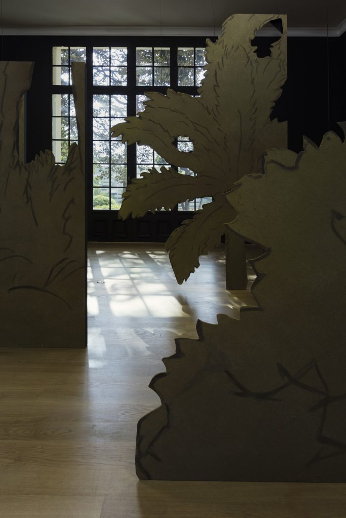 <i>le jardin mécanique</i>, 2019
</br> installation view, nmnm - villa sauber