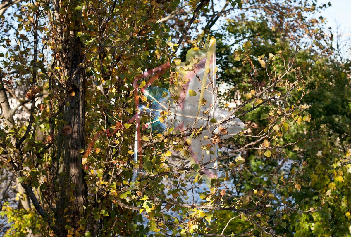 <I>die vögel</i>, 2012
</br> installation view, portikus, Frankfurt