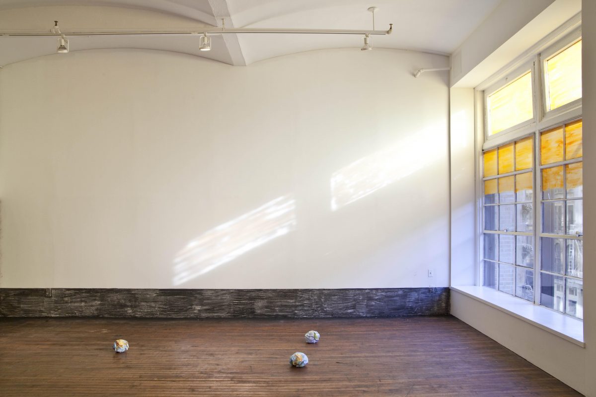 <I>movement and complication</i>, 2009
</br> installation view, The Swiss Institut - Contemporary Art New York
