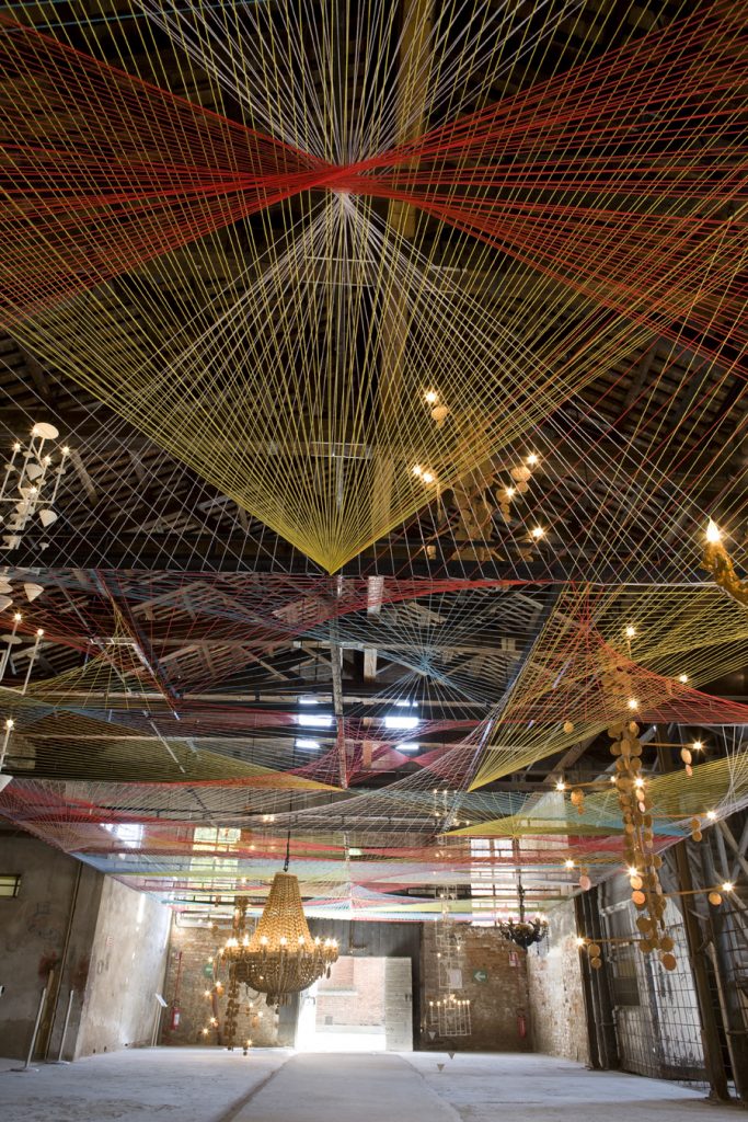 <I>fare mondi</i>, 2009
</br> installation view, 53th Venice Biennale 