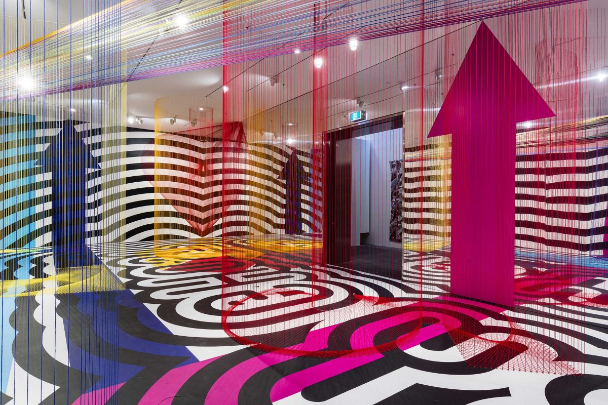 <I>pae white</i>, 2017
</br> installation view, nvg triennial