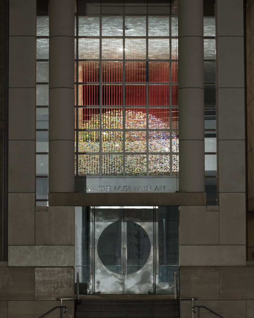 <I>noisy blushes</i>, 2020
</br> installation view, San José Museum of Art