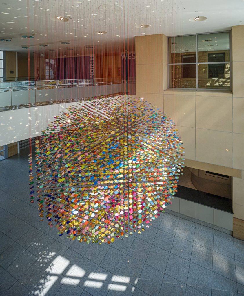 <I>noisy blushes</i>, 2020
</br> installation view, San José Museum of Art