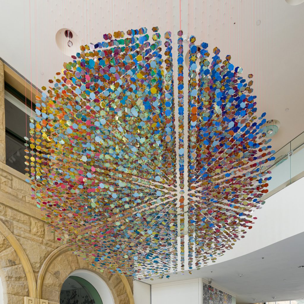 <I>noisy blushes</i>, 2020
</br> installation view, San José Museum of Art