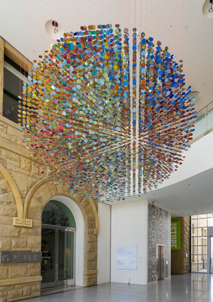 <I>noisy blushes</i>, 2020
</br> installation view, San José Museum of Art