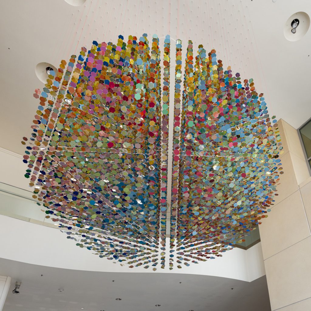 <I>noisy blushes</i>, 2020
</br> installation view, San José Museum of Art