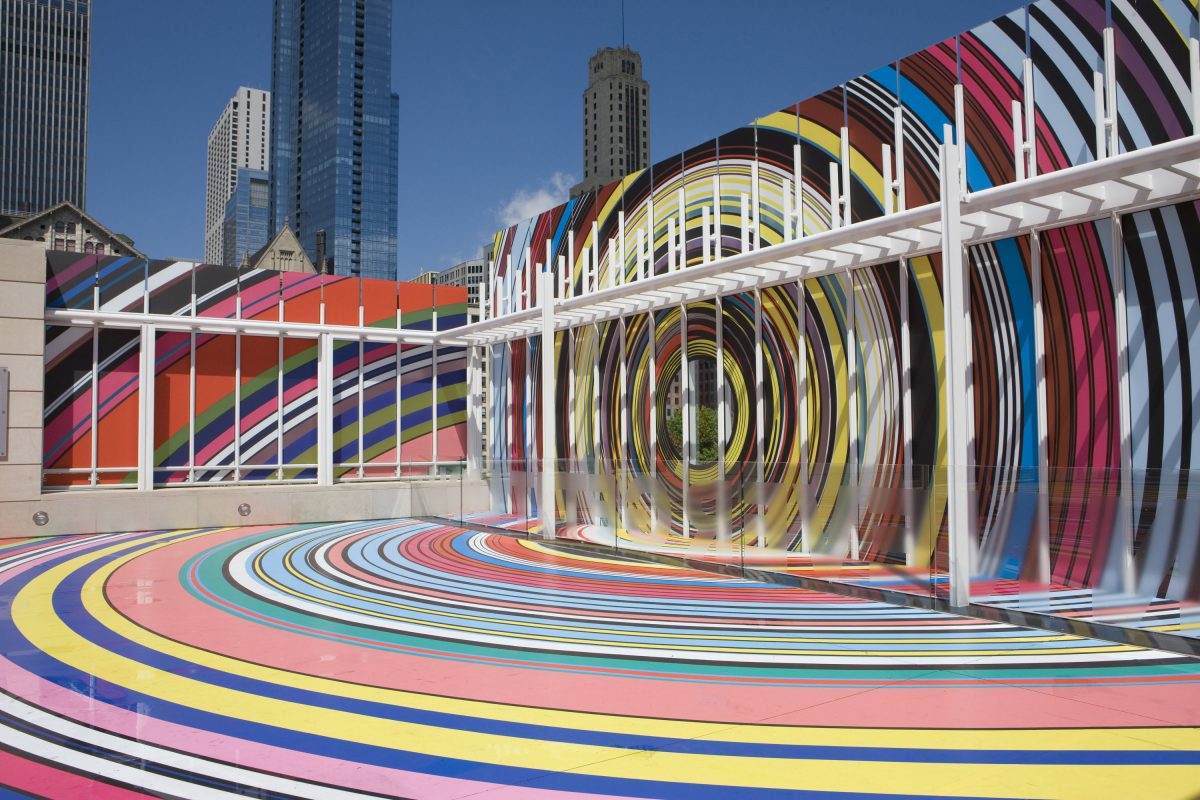 <I>Restless Rainbow</i>, 2011
</br> installation view, The Art Institute of Chicago