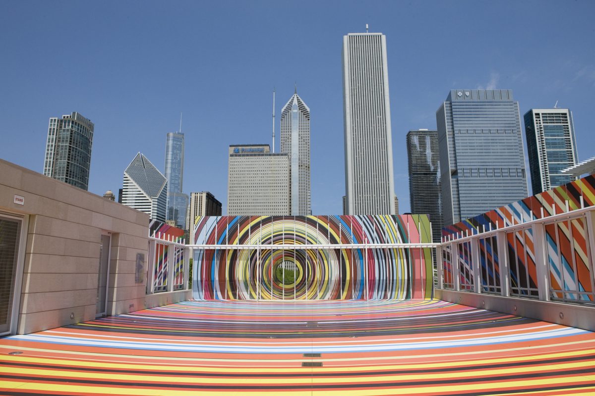 <I>Restless Rainbow</i>, 2011
</br> installation view, The Art Institute of Chicago