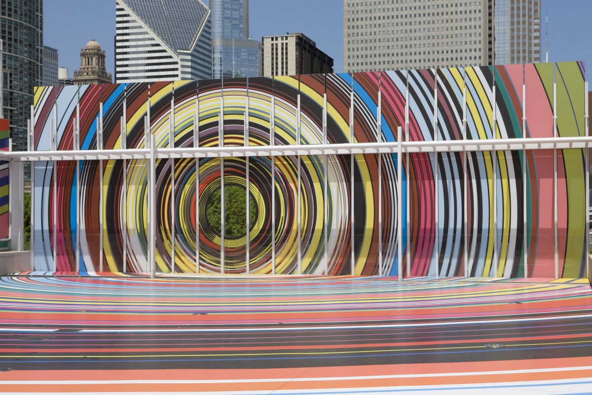 <I>Restless Rainbow</i>, 2011
</br> installation view, The Art Institute of Chicago