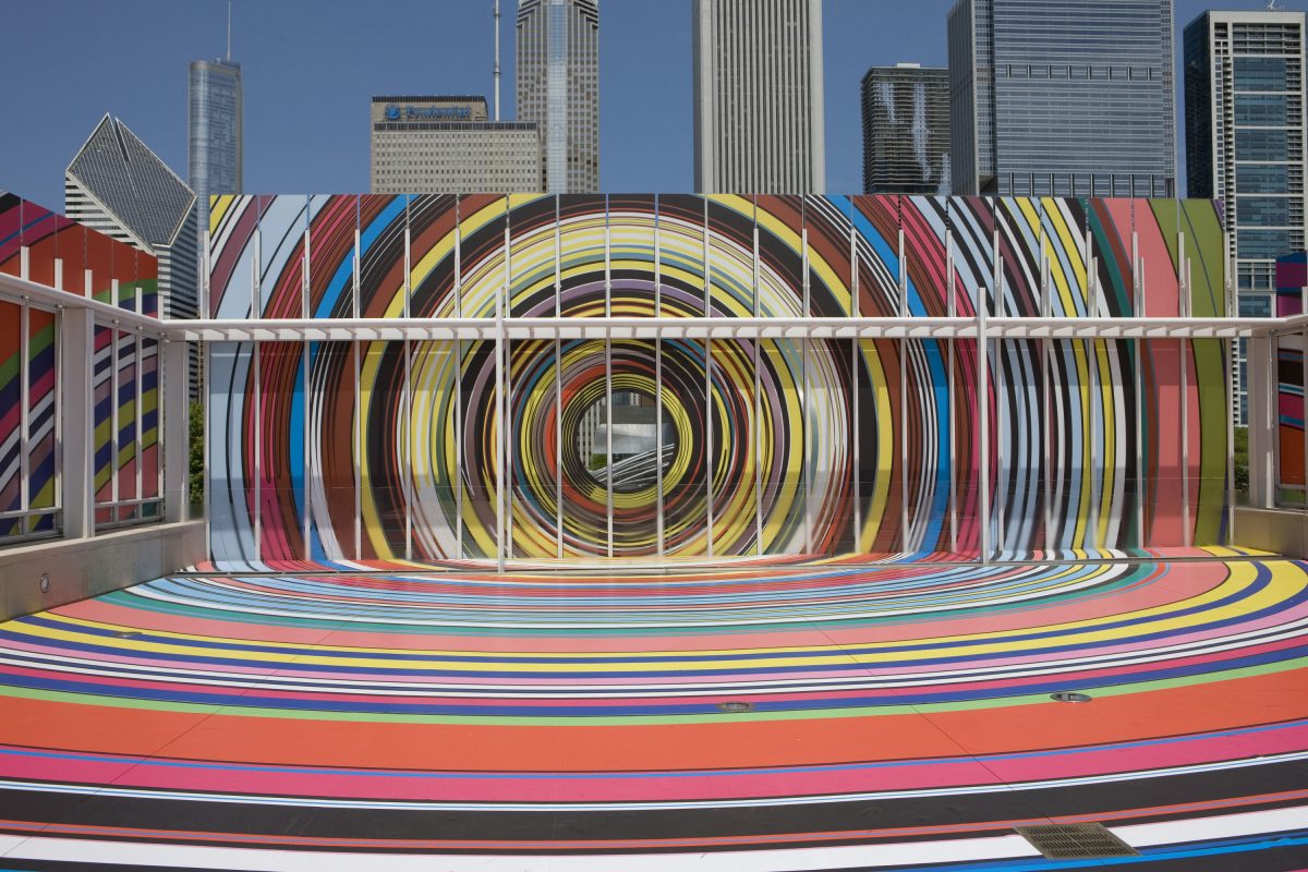 <I>Restless Rainbow</i>, 2011
</br> installation view, The Art Institute of Chicago