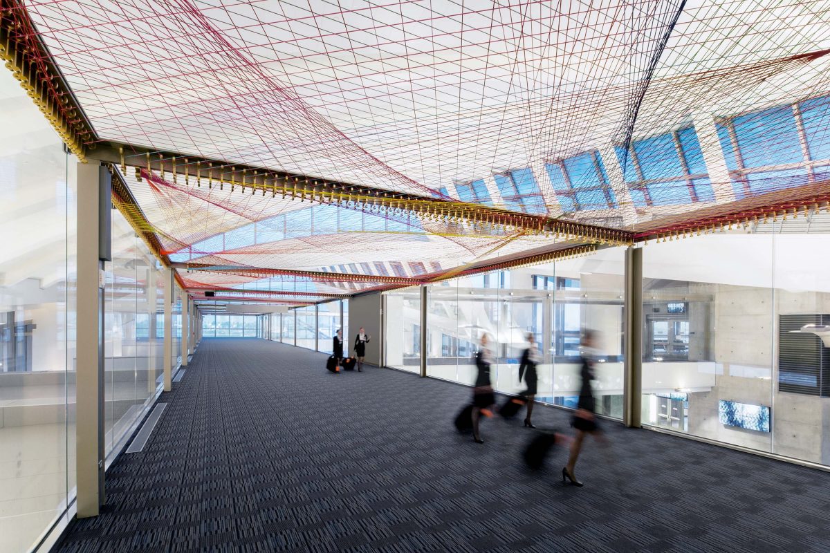 <I>ΣLAX</i>, 2015
</br> installation view, Tom Bradley International Terminal  LAX